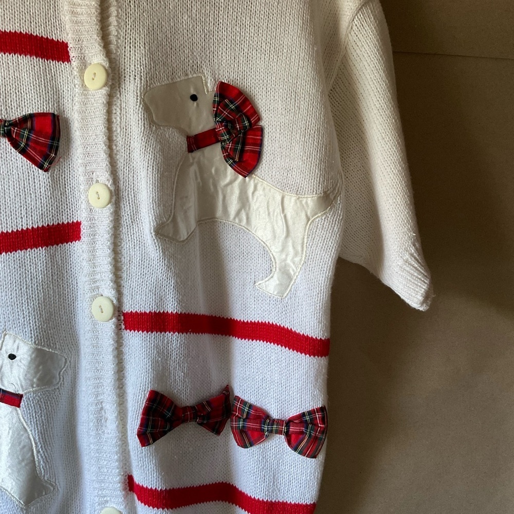 Spice of Life cardigan. White. Ramie cotton. Size L. - Picture 3 of 7